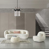 Canapea boucle Diamond cu design modern, tapițerie texturată premium, ideală pentru living elegant