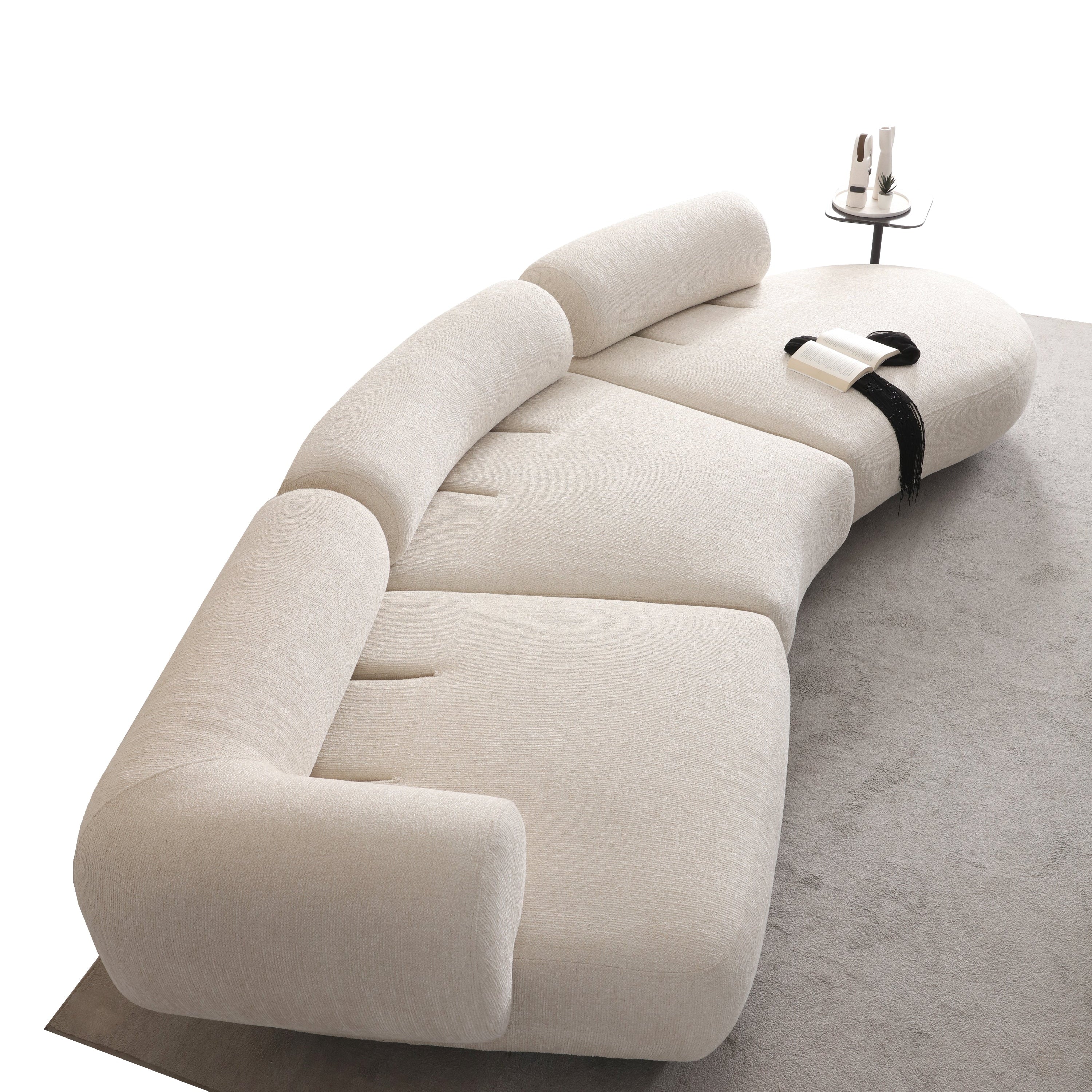 Set mobilier living Noir Luxe, stil sofisticat