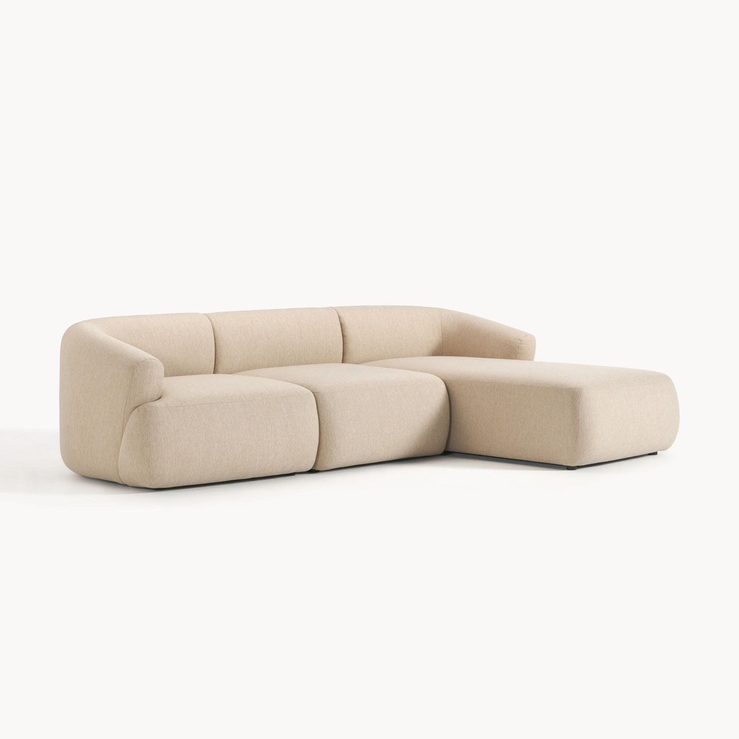 Canapea Coltar Sofia Boucle – Design elegant si confort premium