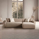 Coltar Chelsea Boucle cu tapiterie texturata si design modern