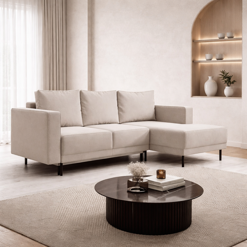 canapea corner modo canapea de colt premium design minimalist contemporan interior modern