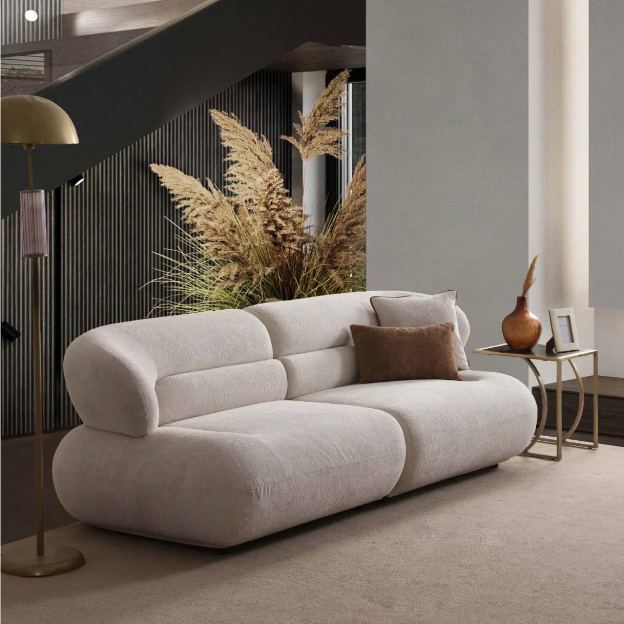 Canapea living moderna LuxAir cu linii contemporane