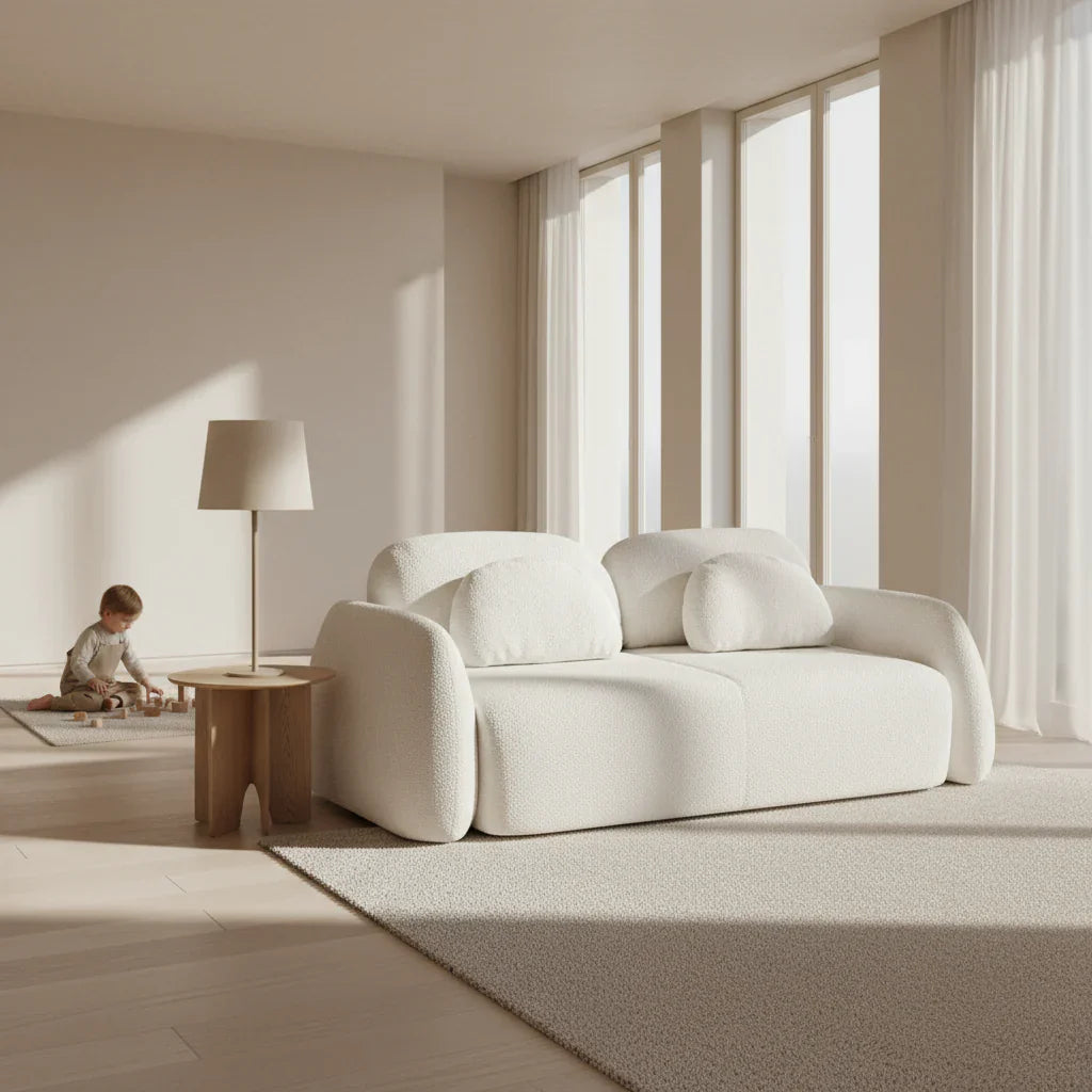 Canapea Monsoon Ivory moderna pentru living contemporan