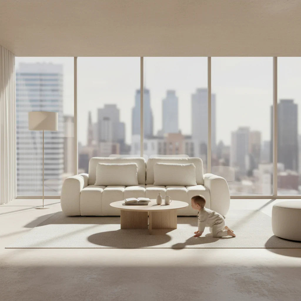 Canapea Mooma moderna pentru living contemporan