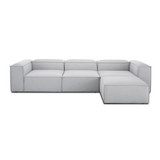 Canapea Cloud modulara tip coltar, stil minimalist si confort ridicat
