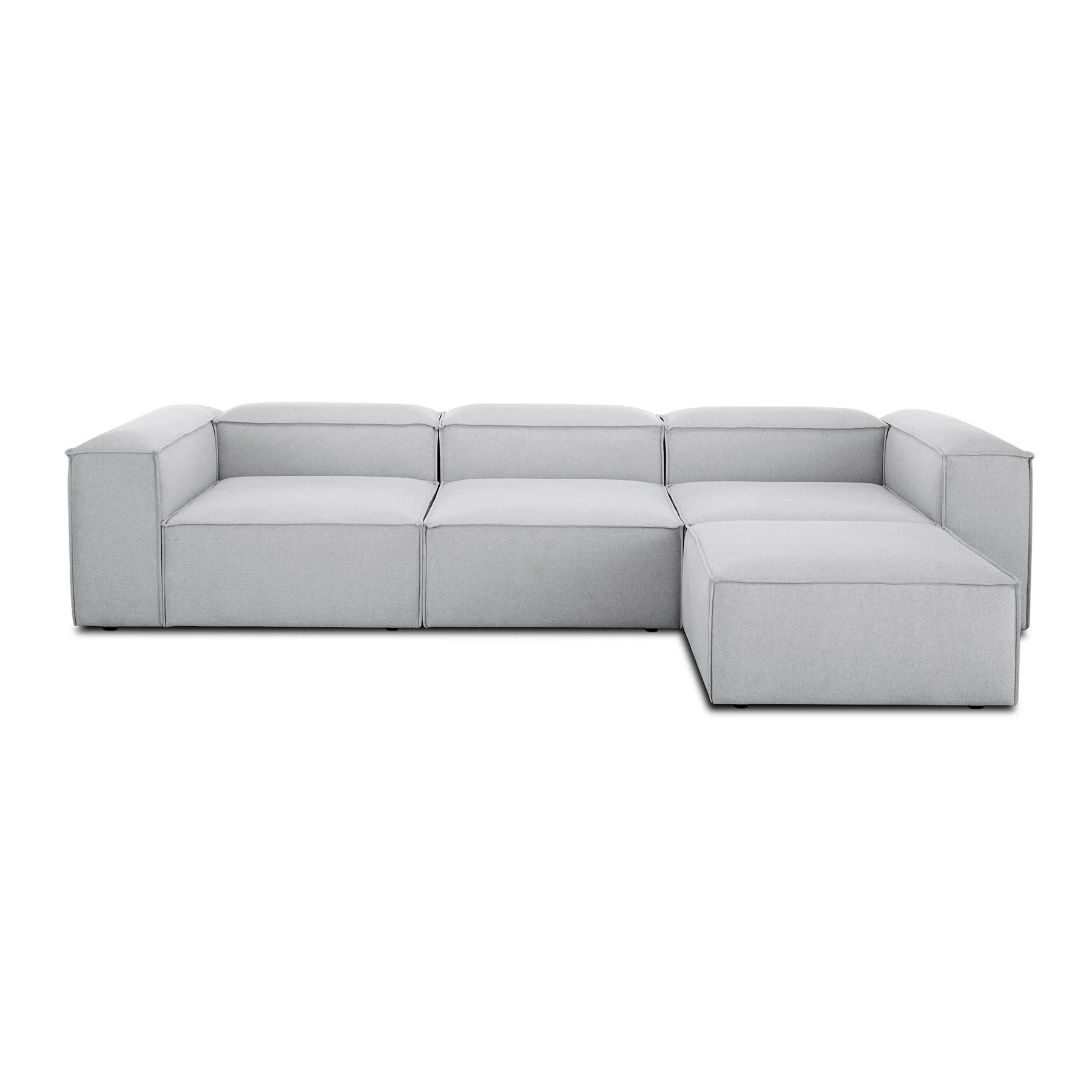 Canapea Cloud modulara tip coltar, stil minimalist si confort ridicat