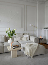 Canapea modulara Cloud cu design modern, sezut generos si forma modulara pentru living