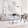 Canapea modulara Frame cu design modern, sezut generos si structura modulara