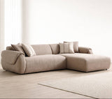 Coltar Chelsea Boucle cu tapiterie texturata si design modern